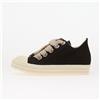 Rick Owens DRKSHDW Sneakers Rick Owens DRKSHDW Denim Shoes - Jumbolace Low Sneaks Black/ Milk/ Milk