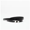 DIESEL Cintura Diesel Logo B-D 2.0 20 Belt Black/ Nickel