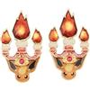 Pokémon Center PC233 Pokemon Accessorio Centrale Orecchini Fuoco Terrestre Flareon