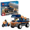 LEGO City Trasportatore di Moto 60491 88 Pezzi 4+