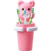 JINGLING Grazioso portaspazzolino - Portaspazzolino per bambini con bicchiere - Portaspazzolino da parete con bicchiere per cuc , bagno, esterno, camera da letto