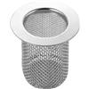 Generic Filtro di scarico per lavandino del bagno, in acciaio inox, filtro per capelli, tappo per lavandino del bagno, filtro di scarico per lavandino del bagno, scolapiatti per vasca da bagno