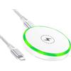 HOOTEK per Samsung S26 Ultra 25W Magnetico Wireless Charger Magnete Stazione di Ricarica Rapida per Samsung Galaxy S26/S25 Ultra, Magsafe Caricatore Pad per iPhone Air 17 16 Pro Max Pixel 10 Pro XL Fold