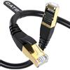 DbillionDa Cat8, cavo Ethernet schermato (2000 MHz), impermeabile, adatto per interni ed esterni, resistente ai raggi UV, può essere interrato