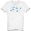 BAIA30REMI Baia 30 Remi - T-shirt Bianca Shark