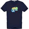 BAIA30REMI Baia 30 Remi - T-shirt Blu Navy Vintage Van