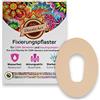 Diasticker® | Dexcom G6 - Cerotto per Sensore (30 pezzi, Beige) | Impermeabile - Traspirante - Forte tenuta | fissaggio del sensore, cerotti, fissazione, over-patch-tape
