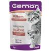Gemon Gatto Kitten Bocconcini con Salmone 100g