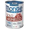 Monge Dog Patè Puppy e Junior Monoproteico SOLO Agnello 400g