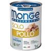 Monge Dog Patè Puppy e Junior Monoproteico SOLO Pollo 400g
