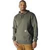 Carhartt Loose Fit Midweight Logo Sleeve Graphic Sweatshirt, Felpa con Cappuccio Uomo, Verde (Dusty Olive), L