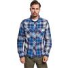 Brandit Check Shirt Long Sleeve, color: navy, size: 7XL