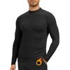 MEETYOO Intimo Termico Uomo Maglia a Maniche Lunghe Leggera Camicia da Lavoro e Sportiva Morbida per Climi Freddi