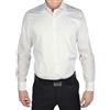 Olymp Level Five-Camicia con collo all'italiana a tinta unita Colore: Nero 6090/64/68 bianco 40