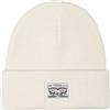 Levi's Women's Backpatch Beanie, Cream, crema, Taglia Unica