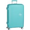 American Tourister Soundbox - Trolley L Espandibile Valigia, 77 cm, 97/110 L, Blu (Poolside Blue)