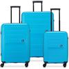 MODO by Roncato NOXA SET VALIGIE (Grande, Medio, Cabina) - Azzurro Cielo