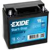Exide Batteria auto EXIDE START-STOP 12V 15Ah 200A EK151