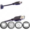 Linéaire Cavo mini USB B 5 contatti maschio / USB A maschio