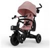 Kinderkraft Triciclo Aveo 2 Plus 6in1 Pink - da 9 Mesi a 5 Anni