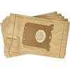 vhbw 5x sacchetto compatibile con Philips Impact FC 8380-8399 | per HR 8350 - 8367 aspirapolvere - 16,5cm x 26cm color sabbia