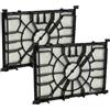 vhbw 2x filtro salva-motore compatibile con Bosch BSG6, BSG5LS, BSGL3, GL-40 Compact Allfloor, GL-30 Proenergy, GL-30 ALLERGY, GL-30 aspirapolvere
