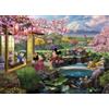 Ceaco - Disney - Thomas Kinkade - Topolino e Minnie in Giappone - Puzzle da 1000 pezzi per adulti - Puzzle impegnativo perfetto per serate di gioco - Dimensioni finite 26,5 x 19