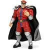 Jada Toys Street Fighter Figura M. Bison (15 cm) - Personaggio mobile da collezione e action da Street Fighter 2: The Final Challengers, con testa alternativa, mani e accessori, dai 13 anni in su