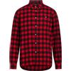 WOOLRICH - Camicia a quadri - Rosso