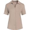 MAJESTIC FILATURES - Camicie e bluse tinta unita - Sabbia