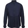 CANALI - Camicia tinta unita - Blu notte