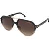 Carrera Carrera 315/S YQL/HA | Occhiali da Sole Graduati o Non Graduati | Prova Online | Plastica | Pilot | Grigio, Marrone | Adrialenti