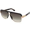 Dsquared2 D2 0084/S 2IK/9K | Occhiali da Sole Graduati o Non Graduati | Prova Online | Unisex | Metallo | Quadrati | Marrone, Oro, Havana | Adrialenti