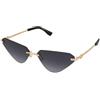 Dsquared2 D2 0108/S RHL/9O | Occhiali da Sole Graduati o Non Graduati | Metallo | Cat Eye, Ovali / Ellittici | Nero, Oro | Adrialenti