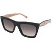 Carolina Herrera HER 0226/S 3H2/9O | Occhiali da Sole Graduati o Non Graduati | Prova Online | Plastica | Quadrati | Nero | Adrialenti