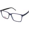 Hugo by Hugo Boss Hugo Boss HG 1394 PJP | Occhiali da Vista Graduati | Prova Online | Plastica | Quadrati | Blu, Trasparente | Adrialenti