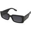 Marc Jacobs Marc 804/S 807/9O | Occhiali da Sole Graduati o Non Graduati | Prova Online | Plastica | Rettangolari | Nero | Adrialenti