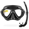 Cressi Samoa - Maschera o Combo Set Maschera Samoa + Snorkel Mexico per Immersioni e Snorkeling, Taglia Unica, Unisex Adulto