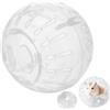 Esshogo 1 palline trasparenti per criceti, diametro 14,5 cm, giocattolo in plastica per correre, palla da corsa per criceti e topi