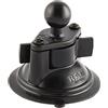 RAM MOUNTS Base Ram Mount Twist-Lock a ventosa Nero [RAM-B-224-1U]