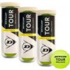 Dunlop Tre Tubi Palline da padel Dunlop Tour Brillance