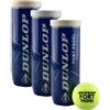 Dunlop Tre Tubi Palline da padel Dunlop Fort Padel