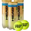 Head Tre Tubi Palline da padel Head Padel Pro S+