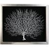Casablanca modernes Design Casablanca Quadro Albero della Vita - Cornice Argento + Albero 60 x 50 cm