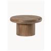 Bizzotto Tavolino rotondo in legno di mango Lopez -