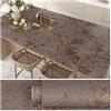 VEELIKE Carta Adesiva Effetto Cemento Marrone Oro Vintage Shabby Chic Carta da Parati Industrial Effetto Cemento Parete Pellicola Adesiva Marmo Decorativa Soggiorno Cucina 40cm×300cm