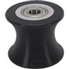 Generic Rullo di Ricambio per Fitness Ellittico di Alta qualità da 61 Mm per Sistemi di Porte di Garage e Macchine per Il Fitness