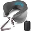 Blendura Cuscino da Viaggio, Cuscino Cervicale per Aeroplano Memory Foam