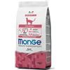 Monge Croccantini per gatti Monge Natural Superpremium Sterilised Monoproteico con manzo 1,5