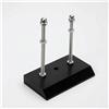 Porta Skateboard da Muro Verticale Espositore in Acrilico con Barre in Metallo
